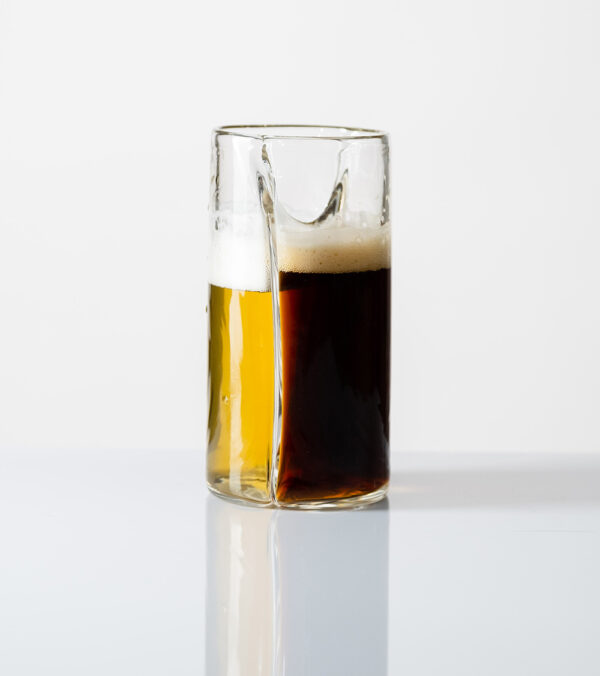 The Dual Beer Glass