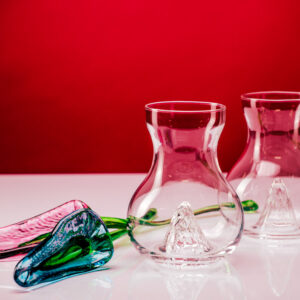 The Sequel with Glass Calla Lily Set