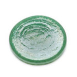 Green glass swatch