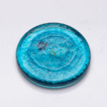 Transparent Turquois glass swatch
