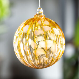 Brilliant Good Cloud Glass Ornament